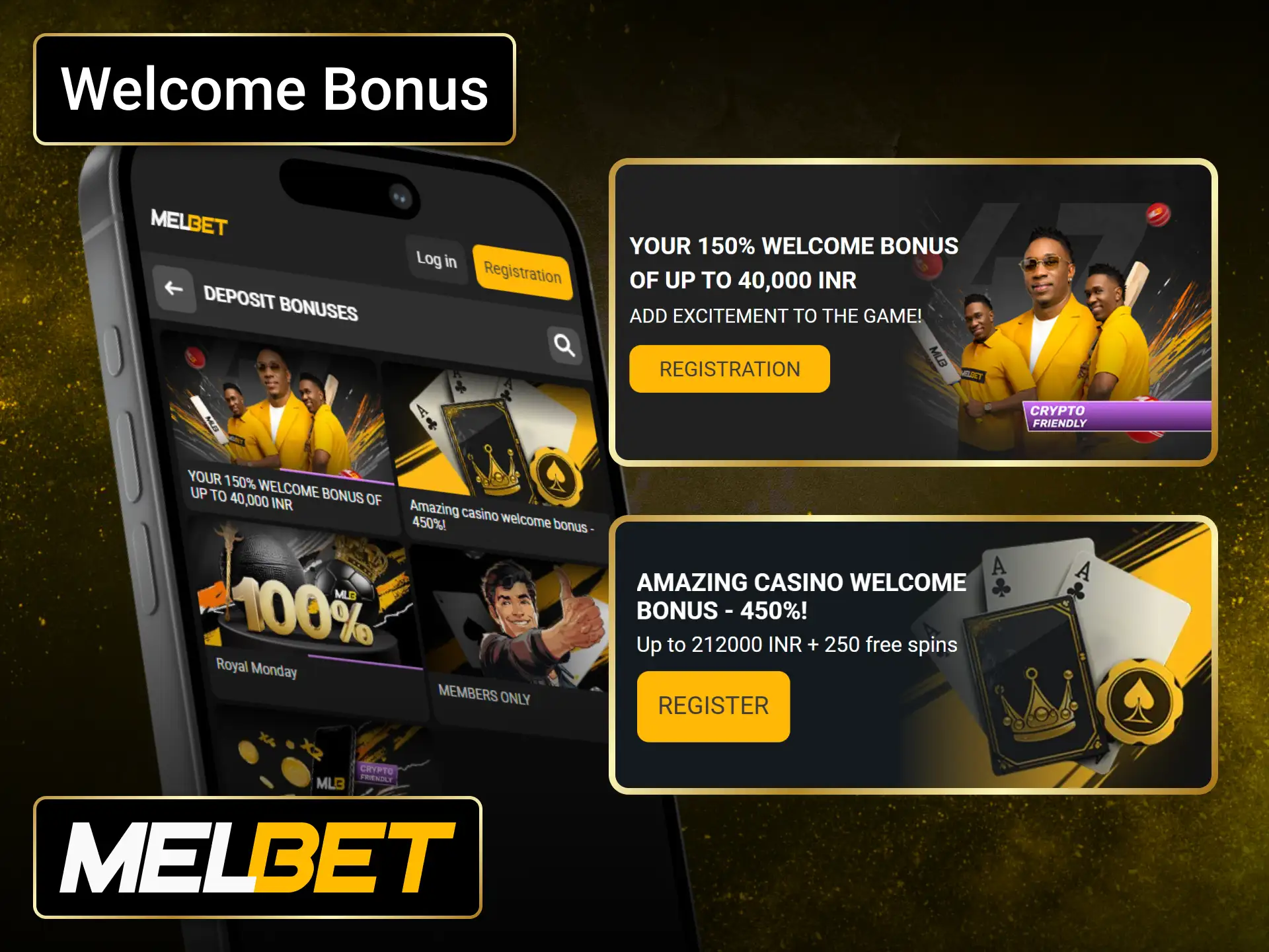 Explore the Melbet app welcome promotion designed for eligible users in India.