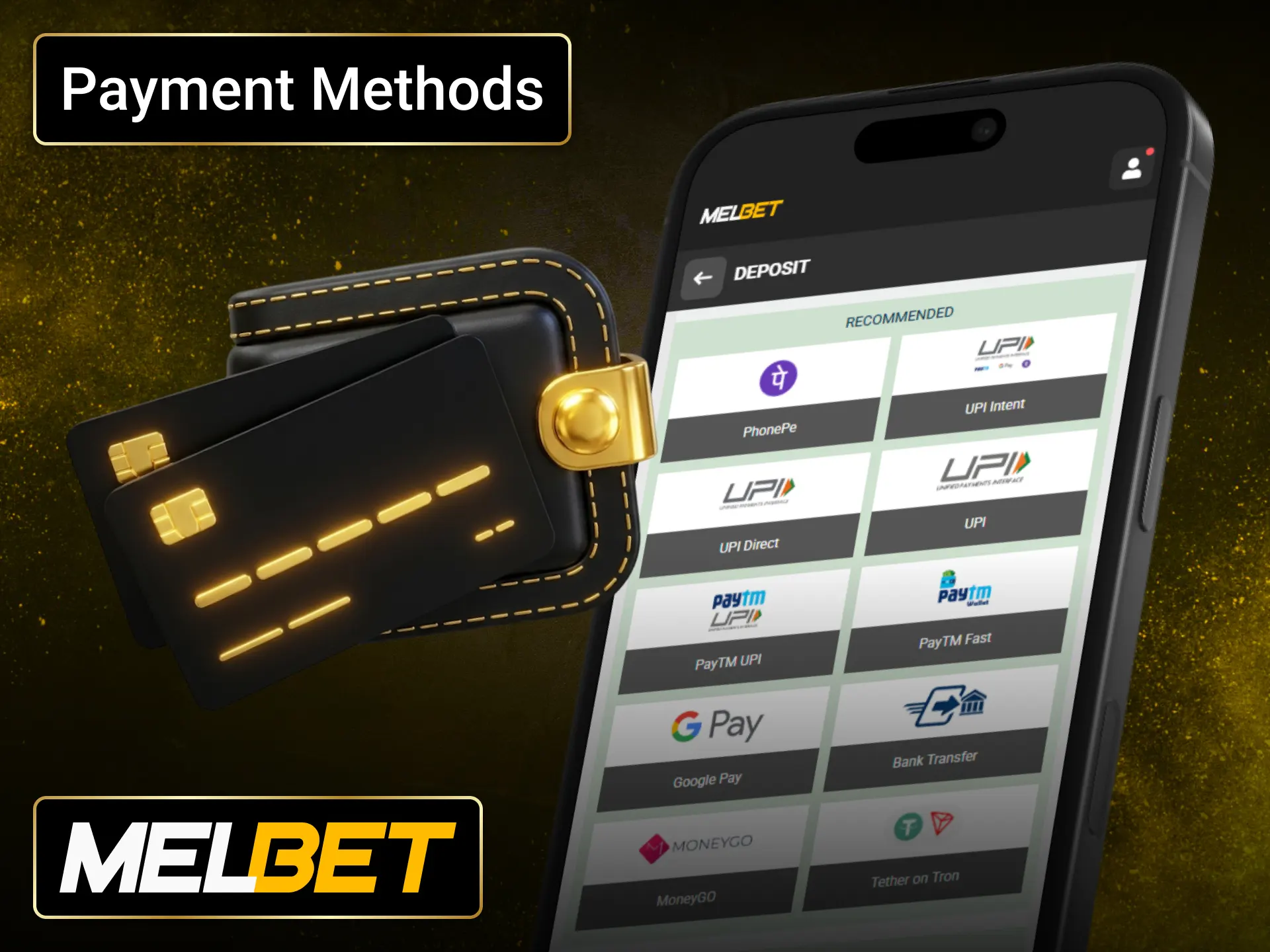 Manage secure transactions easily through the Melbet application in India.
