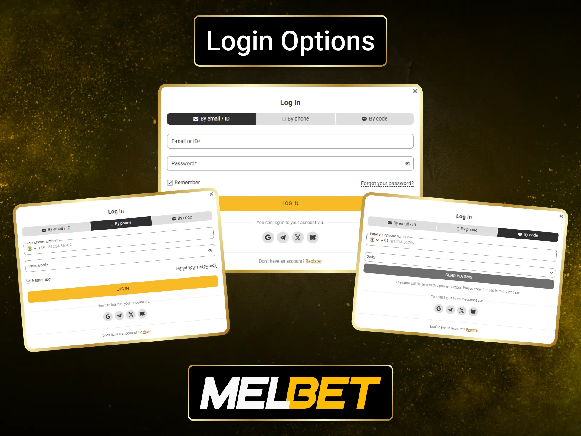 Choose the most convenient Melbet login method for secure account access.