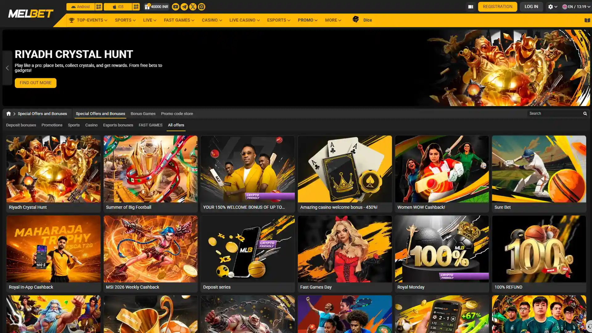 Unlock Melbet promotions and discover rewarding offers for eligible Indian players.