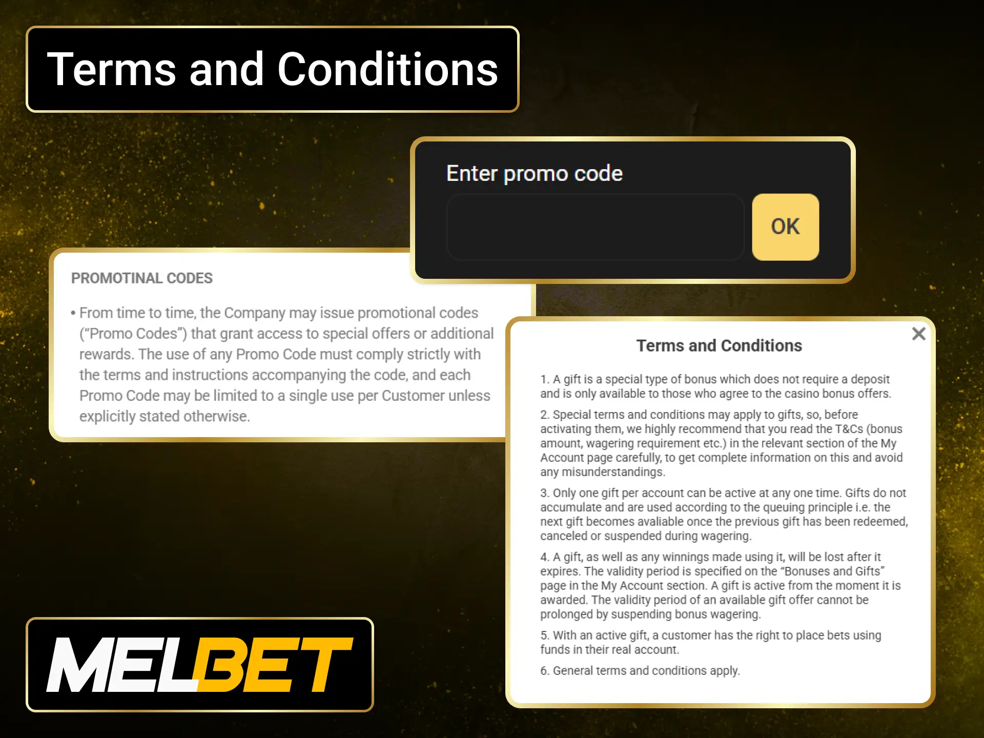 Review the Melbet bonus code terms before claiming promotional rewards.