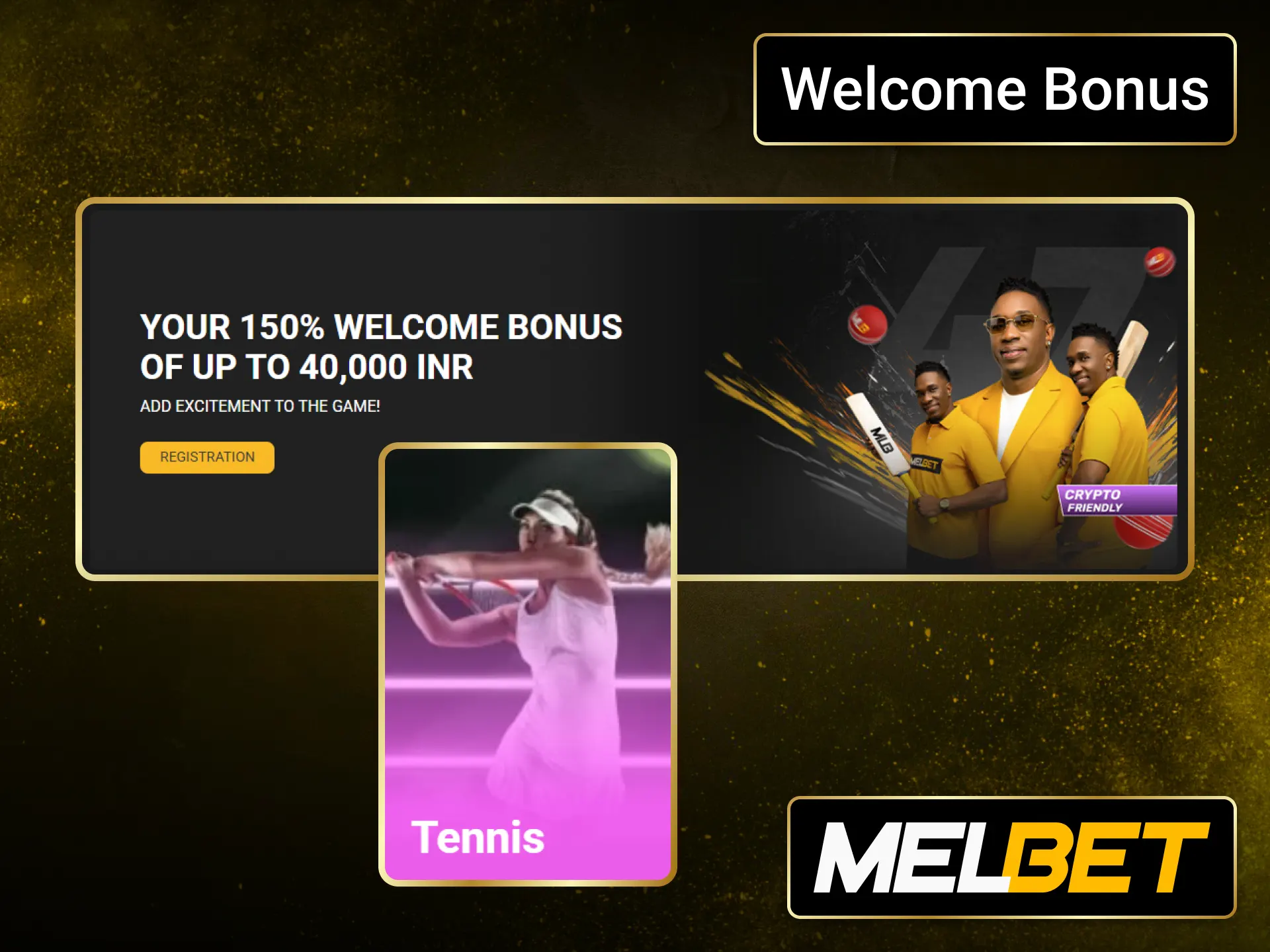 Explore the Melbet welcome promotion for eligible tennis bettors in India.