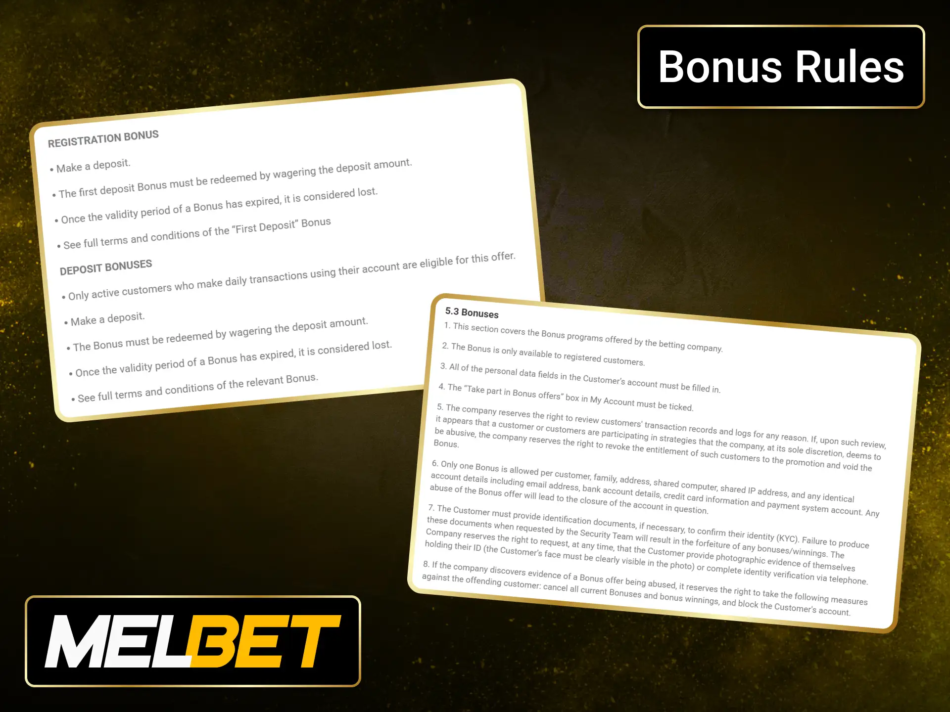 Learn the Melbet promotion wagering and withdrawal requirements before claiming rewards.
